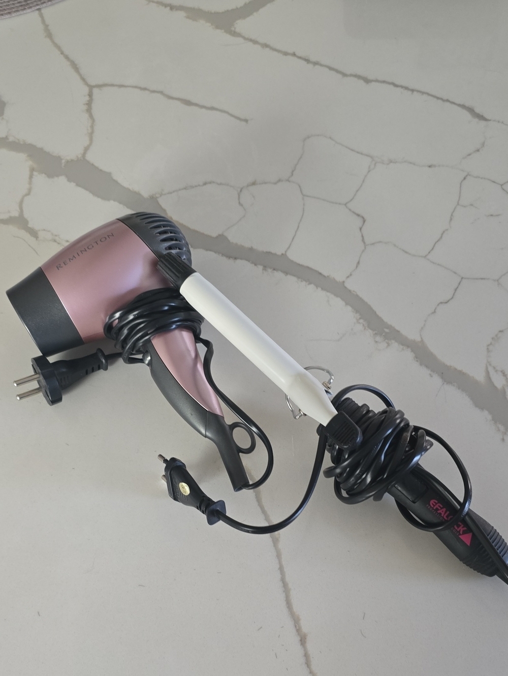 Remington Rose Pink and Black Travel Hair Dryer